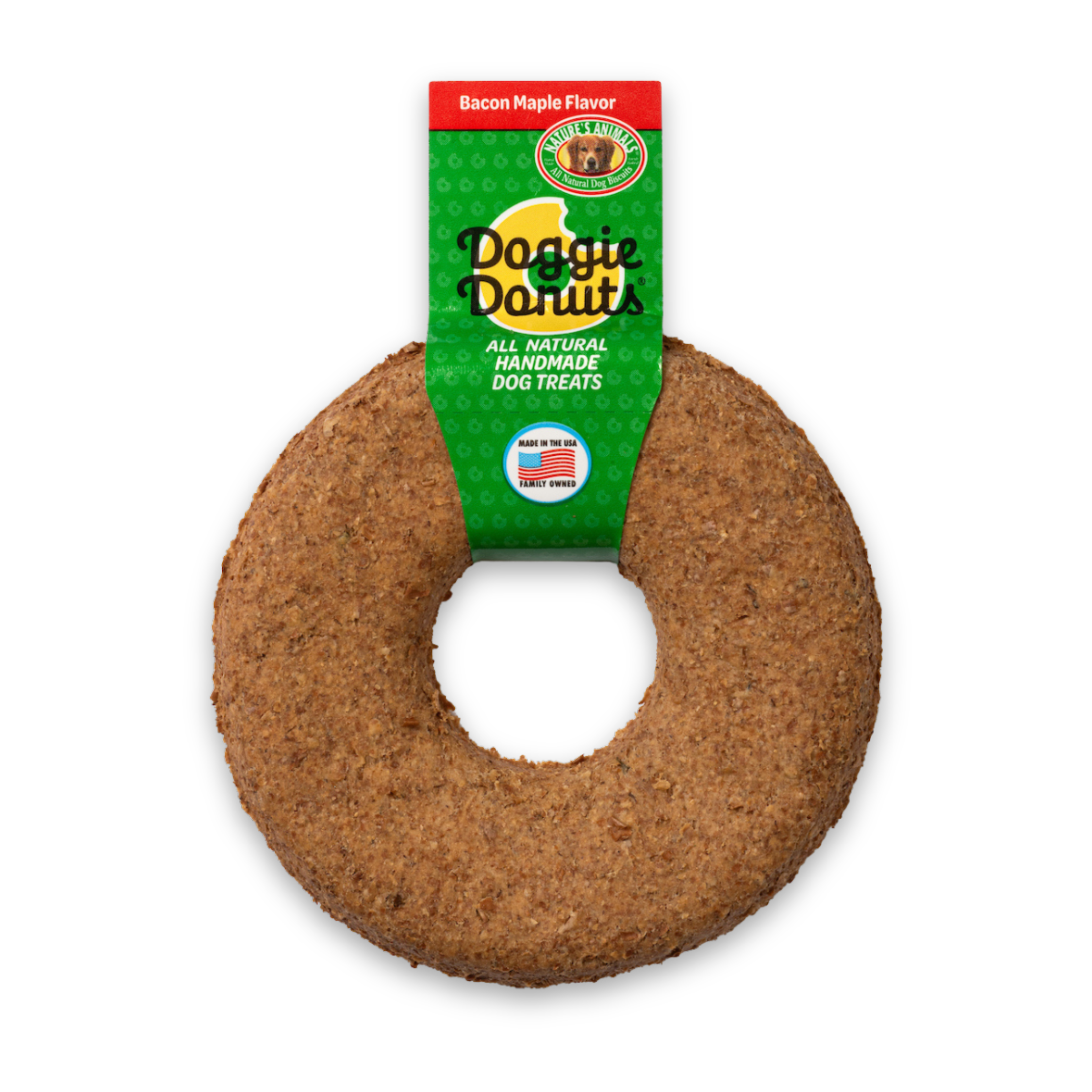 NEW!! Nature's Animals Doggie Donuts - 3" Delight for Your Dog (36 Count)