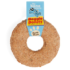 Natures Animals Doggie Donuts (Maple Bacon) - All Natural, Bakery Fresh, USA Made Dog Treats