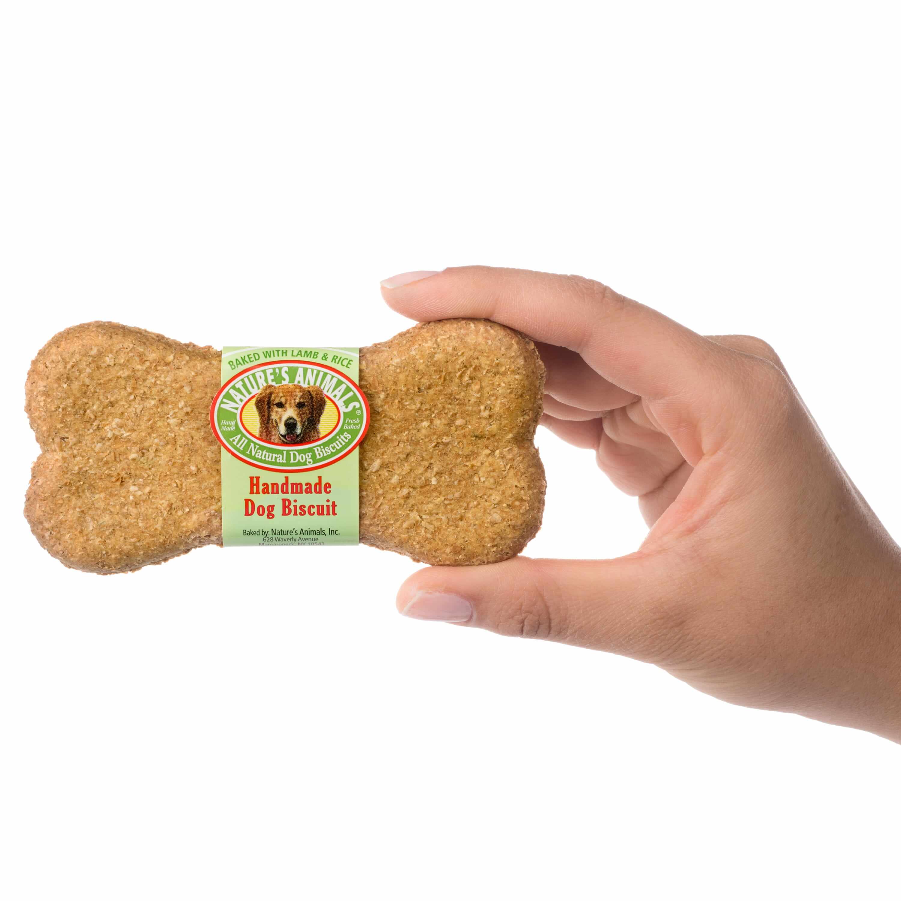 Natures Animals Original Bakery Biscuits - All Natural, Bakery Fresh, USA Made Dog Treats